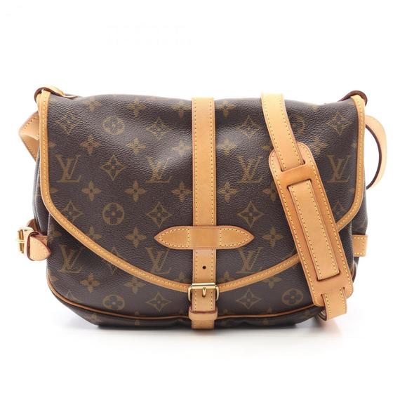 Louis Vuitton Saumur 30 Shoulder Bag, Coated Canvas and Leather, Monogram, Wo... - Picture 1 of 11